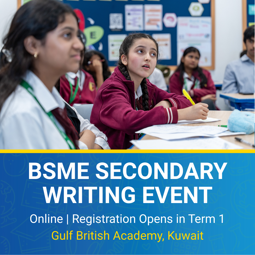 BSME Secondary Writing Event